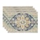 Artoid Mode Boho Bohemia Style Sliver Placemats Set of 4 12x18 Inch Country Rustic Farmhouse Magical Fall Table Mats for Party Kitchen Dining Decoration