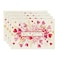 Artoid Mode Red Pink Heart Branch Valentine Placemats Set of 4 12x18 Inch Leaf Table Mats for Home Party Kitchen Dining Decor