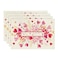Artoid Mode Red Pink Heart Branch Valentine Placemats Set of 4 12x18 Inch Leaf Table Mats for Home Party Kitchen Dining Decor