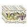 Artoid Mode Irises Beads Mask Doughnut Mardi Gras Placemats Set of 4 12x18 Inch Seasonal Carnival Table Mats for Party Kitchen Dining Decoration
