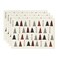 Artoid Mode White Xmas Tree Christmas Placemats Set of 4 12x18 Inch Winter Table Mats for Party Kitchen Dining Decoration