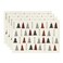 Artoid Mode White Xmas Tree Christmas Placemats Set of 4 12x18 Inch Winter Table Mats for Party Kitchen Dining Decoration