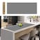 Ultibe 492x157125cmx40cm Extra Large Silicone Mat Silicone Mats for Kitchen Countertop Heat Resistant Mat Kitchen Island Countertop Protector Waterproof Kitchen Counter Mats Light Gray