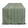 DII Variegated Tabletop Collection Table Runner 13x72 Artichoke Green