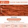 YMHPRIDE 12 Pack Cheesecloth Table Runner 35 x 120 inch Long Boho Cheese Cloth Gauze Table Runners Semi Sheer Table Runner for Wedding Decor Bridal Shower Birthday Party Terracotta