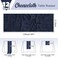 Lumaycens 12 Pack Navy Blue Table Runners 10Ft Cheesecloth Table Runner Rustic Gauze Table Runner Romantic Long Sheer Fabric Cheese Cloth Table Runner for Wedding Party Bridal Baby Shower
