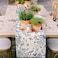 AnyDesign Blue and White Table Runner 13 x 72 Inch Monochrome Sketch Birds Flower Table Cover Retro Floral Kitchen Dining Tables Decoration for Home Party Restaurant Decor Supplies