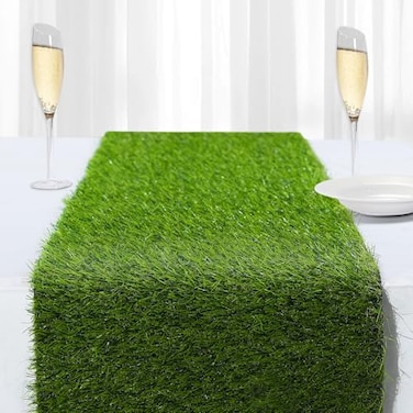 ZMENGZL Artificial Grass Table Runners13 x 36 Inches Faux Grass Table Runner for Golf Themed PartySynthetic Turf Table Runner for Wedding Party Birthday Banquet Baby Shower Home Decor