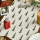 Artoid Mode Beige Xmas Tree Christmas Table Runner Seasonal Winter Kitchen Dining Table Decoration for Home Party Decor 13x120 Inch
