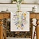 Artoid Mode Bloom Flowers Florals Lavender Summer Table Runner Seasonal Spring Holiday Kitchen Dining Table Decoration for Home Party Indoor 13x72 Inch