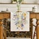 Artoid Mode Bloom Flowers Florals Lavender Summer Table Runner Seasonal Spring Holiday Kitchen Dining Table Decoration for Home Party Indoor 13x72 Inch