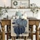 Artoid Mode Blue and White Porcelain Pumpkin Ink 210 GSM Fall Table Runner Seasonal Autumn Kitchen Dining Table Decoration for Home Party Decor 13x72 Inch