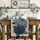 Artoid Mode Blue and White Porcelain Pumpkin Ink 210 GSM Fall Table Runner Seasonal Autumn Kitchen Dining Table Decoration for Home Party Decor 13x72 Inch