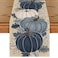 Artoid Mode Blue and White Porcelain Pumpkin Ink 210 GSM Fall Table Runner Seasonal Autumn Kitchen Dining Table Decoration for Home Party Decor 13x72 Inch