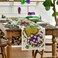 Artoid Mode Iris Jewellery Hearts Mardi Gras Table Runner Seasonal Kitchen Dining Table Decoration for Home Party Decor 13x72 Inch