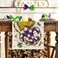 Artoid Mode Iris Jewellery Hearts Mardi Gras Table Runner Seasonal Kitchen Dining Table Decoration for Home Party Decor 13x72 Inch