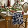 Artoid Mode Navy Blue Snowflakes Christmas Table Runner Seasonal Winter Holiday Kitchen Dining Table Decoration for Home Party Decor 13x72 Inch