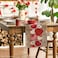 Artoid Mode Wood HeartShaped Buttons Valentines Table Runner Seasonal Kitchen Dining Table Decoration for Indoor Home Party 13x72 Inch
