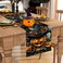 FARMNALL Black Pumpkins Ghost Halloween Table Runner 72 Inch Seasonal Fall Kitchen Dining Table Decorations for Home Party Decor