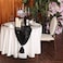 WISPET Black Sequin Table Runner 12 x 108 Pack of 6 Glitter Party Supplies Glitter Table Runner for Wedding Party Halloween Table Decor