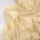 DeZerlor Champagne Gold Cheesecloth Table Runner 6 Pack Summer Table Runners Boho Gauze 120 Inches Cheese Cloth Table Decor for Wedding Bridal Baby Shower Parties