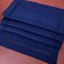Grelucgo Handmade Hemstitch Solid Navy Blue Nautical Rectangular Table Runner Or Dresser Scarf 14 x 90 Inch