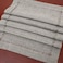 Grelucgo Large Handmade Hemstitch Gray Dining Table Runner Rectangular 14 by 132 Inch