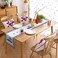 TweetyBed Patriotic Table Runner 70 Inches 4th of July Runner for Tables Truck American Flag Stars Independence Day Memorial Day Decorations Dinner Runner