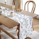 PROCIDA Navy Blue Floral Table Runner Summer Wildflower Runner for Table Small Seasonal Spring Coffee Table Center Decor for Home Holiday Party Indoor Outdoor 13x108 Inch