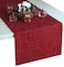 Akutana Red Table Runner 72 inch Cranberry Dresser Scarf Outdoor Coffee Table Runner Burgundy Dining SpillProof Table Runners Waterproof Crimson Dinner Parties Decor Thanksgiving Holiday Christmas