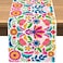Vohado Mexican Floral Table Runner Dia De Los Muertos Decoration Cinco De Mayo Lets Fiesta Party Supply Home Kitchen Altar Decor 13 x 72 PatternB
