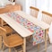 Vohado Mexican Floral Table Runner Dia De Los Muertos Decoration Cinco De Mayo Lets Fiesta Party Supply Home Kitchen Altar Decor 13 x 72 PatternB