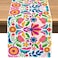 Vohado Mexican Floral Table Runner Dia De Los Muertos Decoration Cinco De Mayo Lets Fiesta Party Supply Home Kitchen Altar Decor 13 x 72 PatternB