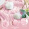 Wokceer Pink Cheesecloth Table Runner Spring 10FT Blushing Pink Boho Gauze Table Runner Easter for Party Wedding Sheer Runners for Baby Bridal Shower