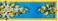 YiHomer Provence Blue Lemon Mediterranean Tile Tabletop for Spring Summer Decorations Picnics and Dinner Parties Indoor Outdoor Stain and Water Resistant Table Runner 14 x 72