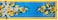 YiHomer Provence Blue Lemon Mediterranean Tile Tabletop for Spring Summer Decorations Picnics and Dinner Parties Indoor Outdoor Stain and Water Resistant Table Runner 14 x 72