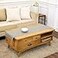Solino Home Linen Natural Table Runner 48 Inches 100 Pure Linen Small Table Runner 14 x 48 Inch Ideal for Dresser and Coffee Tables Summer Fete