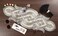 Light & Lightnpro Beaded Table Runner Elegant Infinity Design Handmade Glitz Table Dcor for Weddings Parties Holidays Gifting Everyday Use Decorative Centerpiece Accent 13x36 Inch Silver Ivory