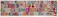 rajwada-fashion rajwadafashion Handmade Table Runner Indian Design Embroided Cotton Ethnic Runner Indian Patchwork Table and Home Decor for Every Occasion White 60X15