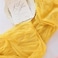 Joanlody Yellow Cheesecloth Table Runner Summer 10Ft Rustic Gauze Boho Cheese Cloth Table Runner for Wedding Bridal Baby Shower Birthday Tea Garden Party Decoration