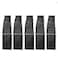JYFLZQ Black Sequin Table Runner 12 x 72 Pack of 5 Sparkly Black Glitter Sequin Fabric Table Linens Sparkly Runners for Wedding Birthday Party Decor