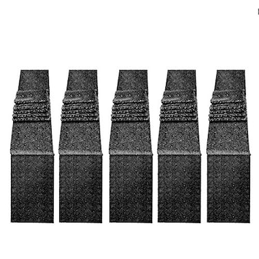 JYFLZQ Black Sequin Table Runner 12 x 72 Pack of 5 Sparkly Black Glitter Sequin Fabric Table Linens Sparkly Runners for Wedding Birthday Party Decor