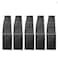 JYFLZQ Black Sequin Table Runner 12 x 72 Pack of 5 Sparkly Black Glitter Sequin Fabric Table Linens Sparkly Runners for Wedding Birthday Party Decor