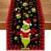 FARMNALL Christmas Table Runner 13x72 Inch Christmas Xmas Winter Holiday Decorations and Supplies for Home Kitchen Dining Room Table Decor