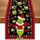 FARMNALL Christmas Table Runner 13x108 Inch Christmas Xmas Winter Holiday Decorations and Supplies for Home Kitchen Dining Room Table Decor