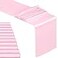 FYNITE 12 Pack Baby Pink Satin Table Runner 12 x 108 Inches Long Bright Satin Silky Smooth Table Decor for Birthday Party Decorations Wedding Banquets