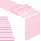 FYNITE 12 Pack Baby Pink Satin Table Runner 12 x 108 Inches Long Bright Satin Silky Smooth Table Decor for Birthday Party Decorations Wedding Banquets