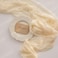 Keketoarrange White Cheesecloth Table Runner Ivory Cream Gauze Rustic Cheese Cloth Table Runner 120 Inch 10 FT for Wedding Baby Bridal Shower Party Sheer Boho Summer Home Decorations