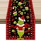 FARMNALL Christmas Table Runner 13x90 Inch Christmas Xmas Winter Holiday Decorations and Supplies for Home Kitchen Dining Room Table Decor