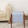 Solino Home Linen Sky Blue Table Runner 36 Inches Classic Hemstitch 100 Pure Linen Coffee Table Runner 14 x 36 Inch Ideal for Dresser Tables Holiday